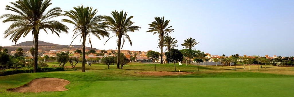 Vista de otro hoyo de Fuerteventura Golf Club