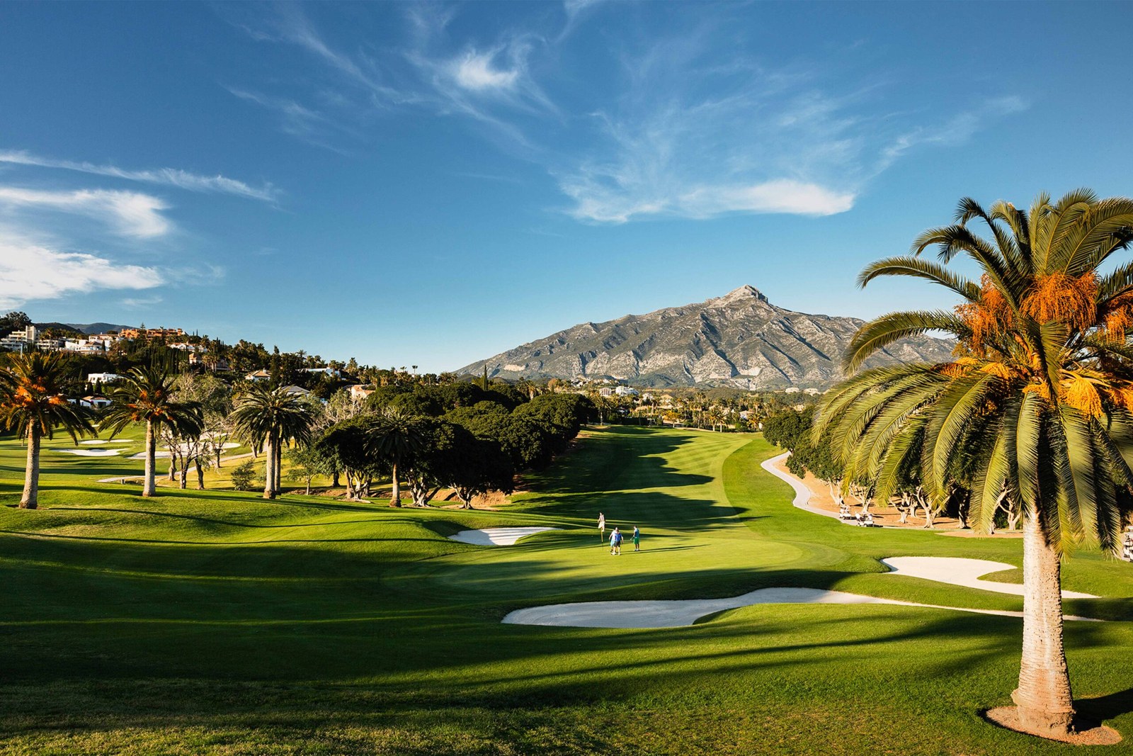 Vista de otro hoyo de Los Naranjos Golf Club