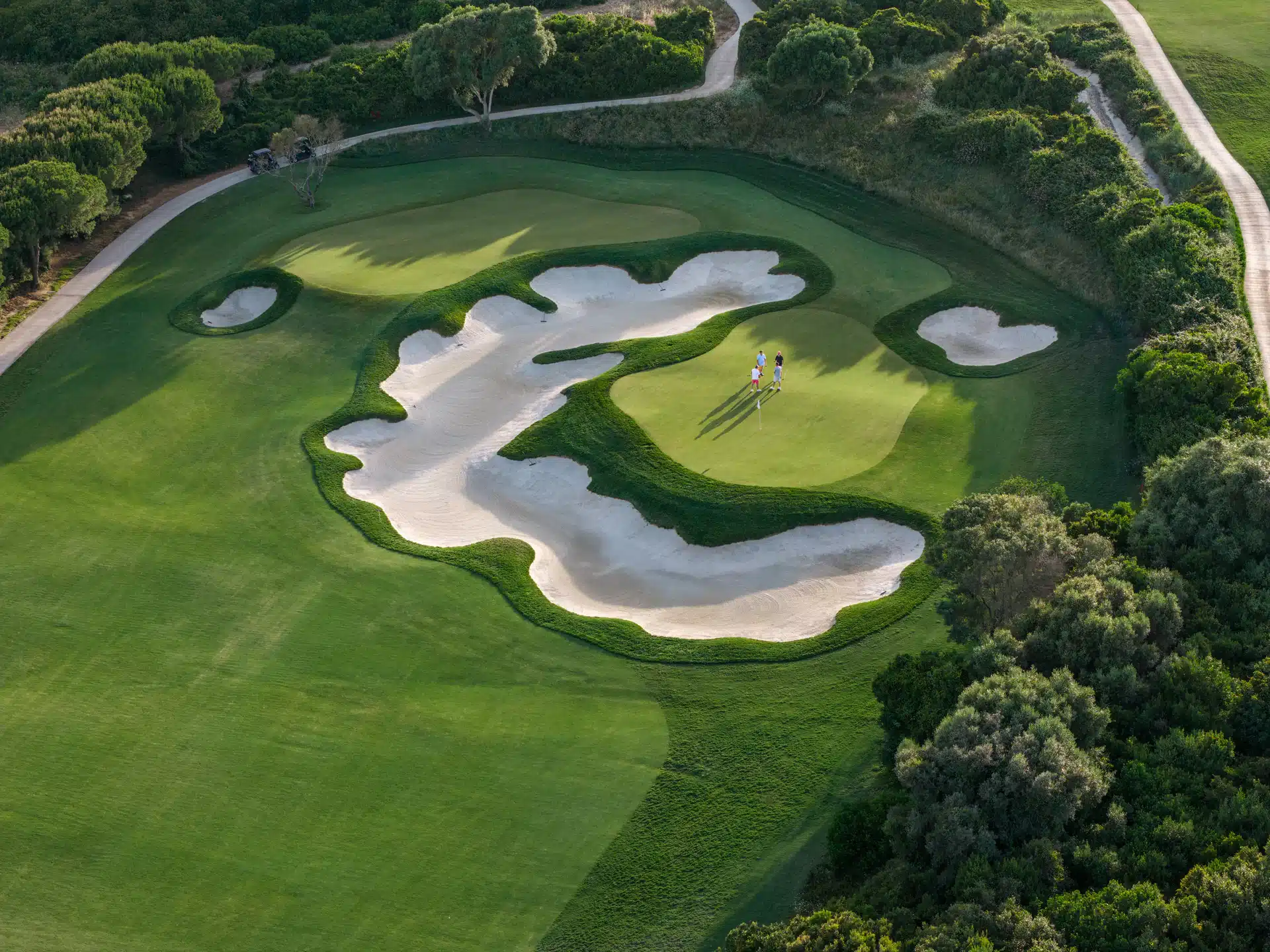 Campo de golf Alcaidesa Links, entorno y paisajes