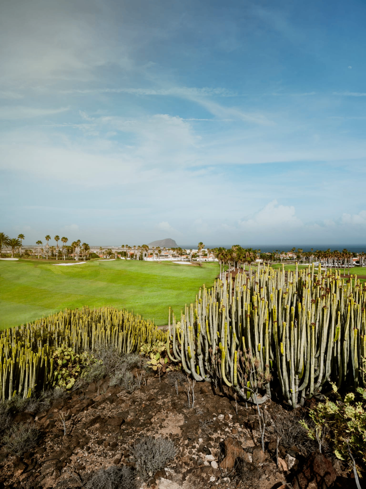 Vista de un hoyo en Golf del Sur – Norte