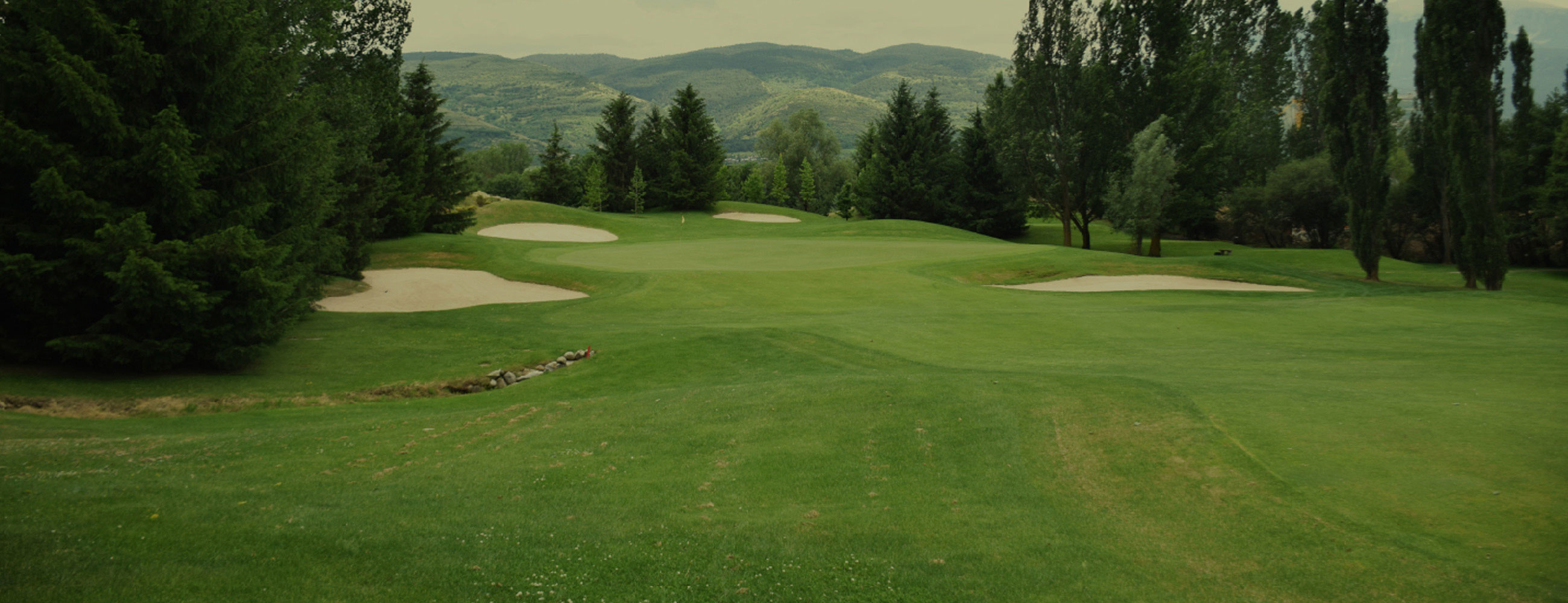 Campo de golf Real Club de Golf de Cerdanya en Puigcerdà, Girona